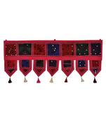 Lal Haveli Handmade Designer Cotton Indian Toran Hanging 39 X 16 inches