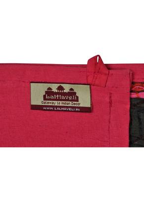 Lal Haveli Embroidery Patchwork Cotton Door Hanging Toran 39 X 16 inches 4