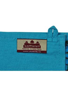 Lal Haveli Handcrafted Patchwork Cotton Door Toran Hanging 39 X 16 inches 4