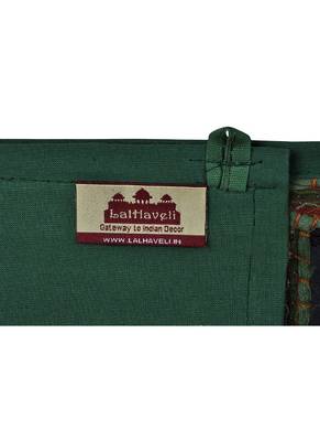 Lal Haveli Patchwork Embroidered Design Cotton Door Hanging Toran Tapestry 39 X 16 inches 4