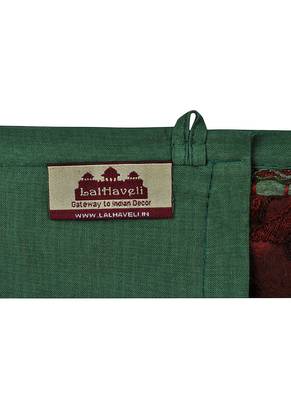 Lal Haveli Handmade Designer Patchwork Cotton Home Decor Embroidery Door Hanging 39 X 16 inches 4