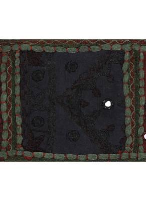 Lal Haveli Decorative Embroidery Work Design Cotton Window Treatment Valance 39 X 16 inches 3