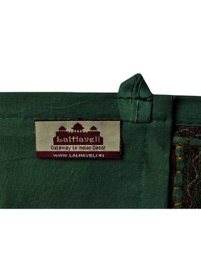 Lal Haveli Embroidery Patchwork Designer Cotton Door Hanging Toran 39 X 16 inches 4