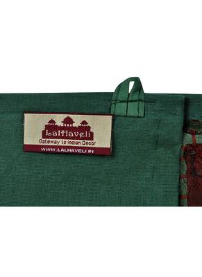 Lal Haveli Designer Embroidery Patchwork Cotton Toran Hanging 39 X 16 inches 4