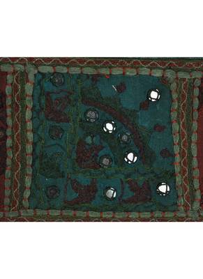 Lal Haveli Embroidery Patchwork Cotton Door Hanging Toran Tapestry 39 X 16 inches 3