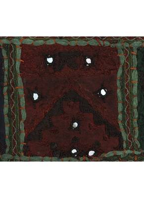Lal Haveli Handmade Patchwork Design Cotton Indian Embroidery Door Toran 39 X 16 inches 3