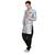 Silver Plain Dupion Silk Kurta Pajama