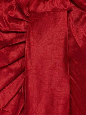 Gold Plain Silk Blend Dhoti Kurta 5