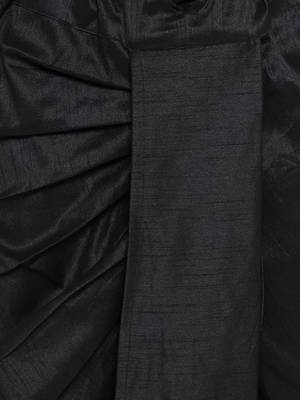 Maroon Plain Silk Blend Dhoti Kurta 5