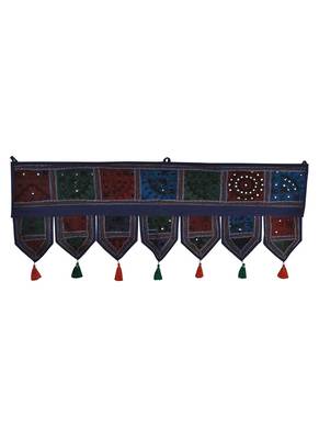 Lal Haveli Jaipuri Handmade Work Designer Embroidered Toran 39 X 16 inches 1