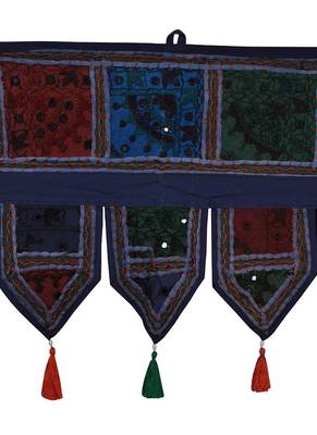 Lal Haveli Jaipuri Handmade Work Designer Embroidered Toran 39 X 16 inches 2