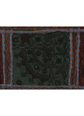 Lal Haveli Traditional Design Embroidery Decorative Cotton Door Hanging Toran 39 X 16 inches 3