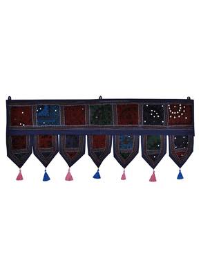 Lal Haveli Home Decorative Embroidered Work Design Door Hanging Tapestries 39 X 16 inches 1