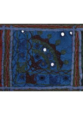 Lal Haveli Handmade Embroidery Work Designer Patchwork Door Hanging Toran 39 X 16 inches 3