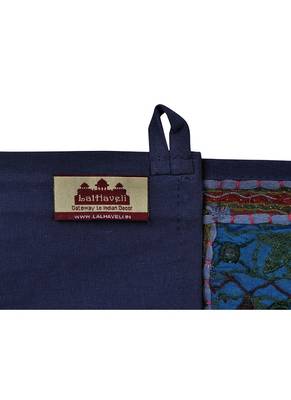 Lal Haveli Designer Embroidery Patchwork Cotton Door Hanging Toran 39 X 16 inches 4