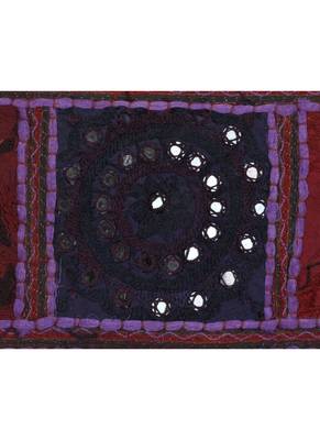Lal Haveli Handmade Embroidery Patchwork Cotton Door Hanging 39 X 16 inches 3
