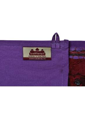 Lal Haveli Handmade Embroidery Patchwork Cotton Door Hanging 39 X 16 inches 4