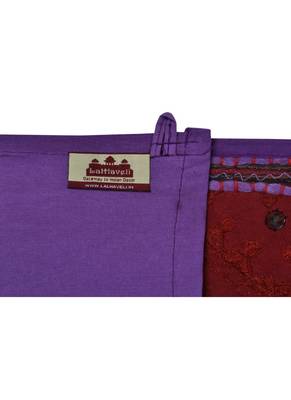 Lal Haveli Mirror Work Cotton Door Hanging for Room Decor 39 X 16 inches 4