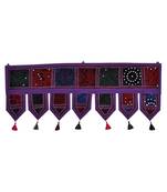 Lal Haveli Jaipuri Home Decorative Design Embroidered Door Valance Toran 39 X 16 inches