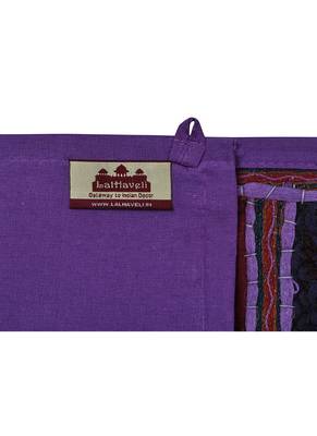 Lal Haveli Handmade Traditional Design Mirror Embroidered Tapestries 39 X 16 inches 4