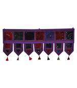 Lal Haveli Embroidered Designer Cotton Topper Window Valance 39 X 16 inches