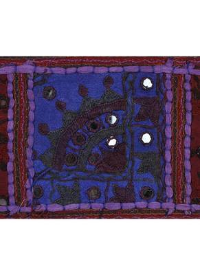 Lal Haveli Embroidered Designer Cotton Topper Window Valance 39 X 16 inches 3