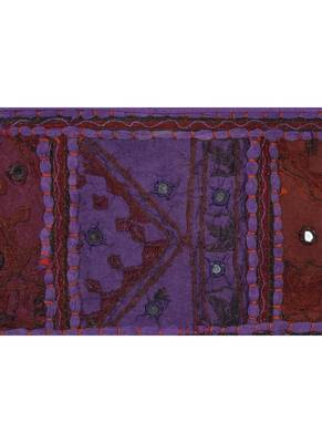 Lal Haveli Handmade Patchwork Embroidery Design Cotton Indian Toran 39 X 16 inches 3