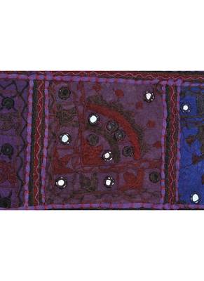 Lal Haveli Handmade Embroidery Cotton Door Hanging Toran Tapestry 39 X 16 inches 3