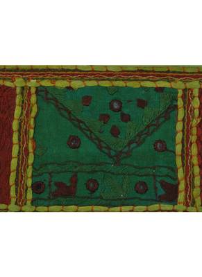 Lal Haveli Handmade Traditional Embroidered Decoraitve Mirror Work Door Hanging Toran 39 X 16 inches 3