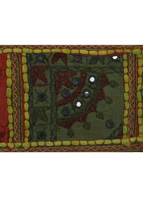 Lal Haveli Handmade Embroidered Cotton Door Hanging 39 X 16 inches 3
