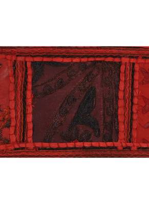 Lal Haveli Designer Embroidery Cotton Door Valance 39 X 16 inches 3