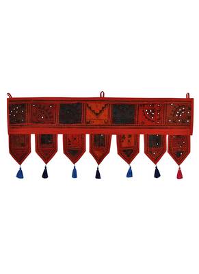Lal Haveli Cotton Door Hanging Toran Tapestries 39 X 16 inches 1