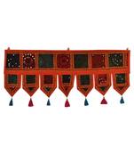 Lal Haveli Toran Topper Decorative Door Hanging Tapestries 39 X 16 inches