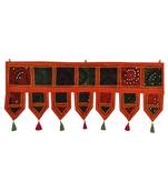 Lal Haveli Jaipuri Handmade Embroidery Work Design Hanging Decoration Tapestries 39 X 16 inches