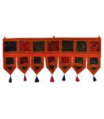 Lal Haveli Decorative Handmade Embroidered Work Design Door Toran Tapestries 39 X 16 inches