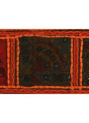 Lal Haveli Decorative Handmade Embroidered Work Design Door Toran Tapestries 39 X 16 inches 3