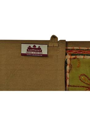 Lal Haveli Handmade Decorative Embroidered Designer Mirror Door Hanging 39 X 16 inches 4