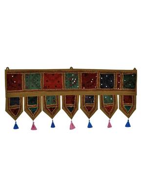 Lal Haveli Door Hanging Tapestries Valance 39 X 16 inches 1