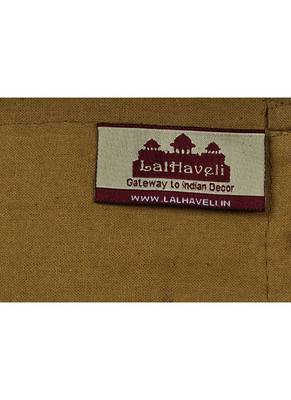 Lal Haveli Heavy Mirror Embroidered Design Cotton Door Hanging Tapestries 39 X 16 inches 4