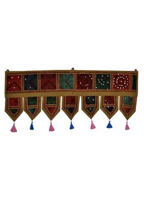 Lal Haveli Designer Embroidered Hangings for Room Decor 39 X 16 inches 1