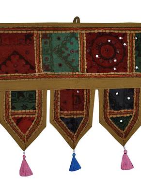 Lal Haveli Designer Embroidered Hangings for Room Decor 39 X 16 inches 2