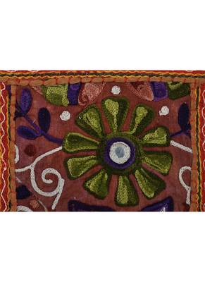 Lal Haveli Embroidery Mirror Work Design Door Hangings Decoration 39 X 16 inches 3