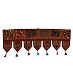 Lal Haveli Embroidery & Patchwork Design Cotton Door Hanging Toran 39 X 16 inches