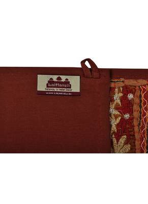 Lal Haveli Embroidery & Patchwork Design Cotton Door Hanging Toran 39 X 16 inches 4