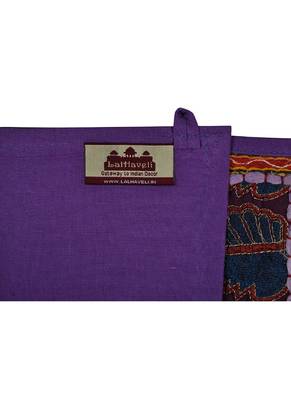 Lal Haveli Embroidery & Hand Patchwork Design Cotton Indian Toran 39 X 16 inches 4