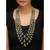 Kundan And Green Jade Rani Haar Necklace
