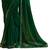 Green printed silk saree with blouse