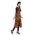 Black printed cotton unstitched kurtis