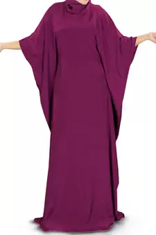 MyBatua Rua Wine Kaftan