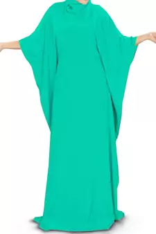 MyBatua Rua Turquoise Green Kaftan